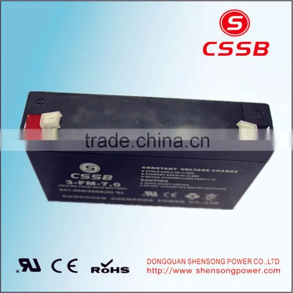 6V7AH Solar Battery Lead Acid Battery Manufucturer in China photo-4