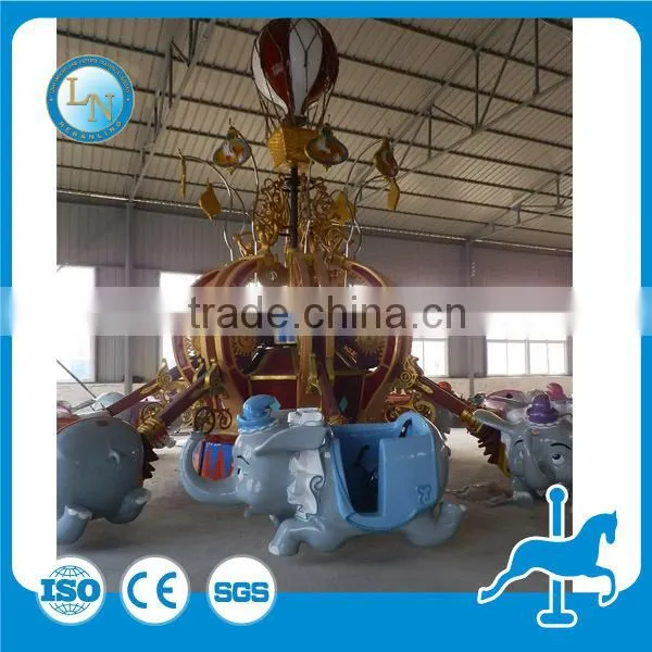 Kids Game! Amusement Park Equipment Flying Elephant Ride for Sale photo-3
