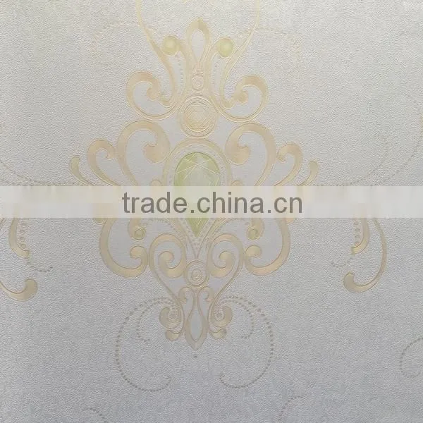 High Quality Iuxury Vinyl Wallpaper for Project Whith Beautiful Design photo-4