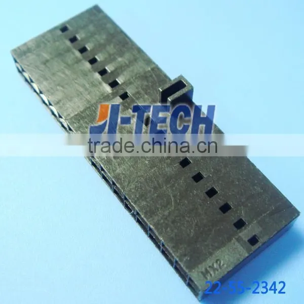 2.54mm Pitch 70450 Series Female Molex 34 Pin Connector 22-55-2342 Crimp Housing Dual Row Version B Polarized 34 Circuits photo-2