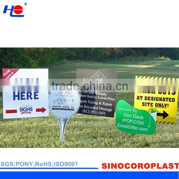 Plastic Corrugated Yard Signs photo-6