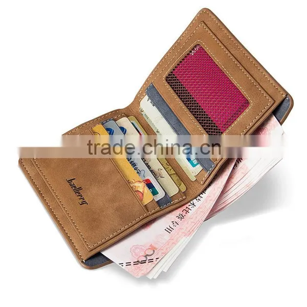 Free Sample Vintage Wallet Mens Long Wallet 3 Fold Wallet photo-3