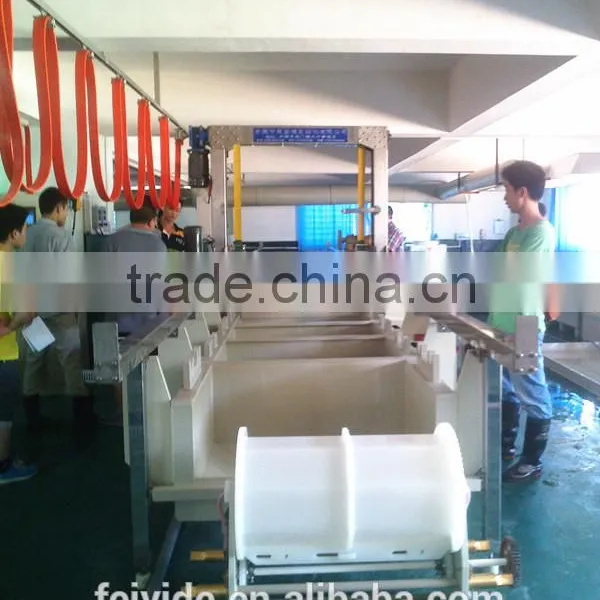 Feiyide Manual Barrel Electroplating Line for Copper Plating photo-5