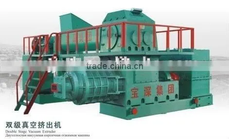 Doublestage Vacuum Extruder Machine Baoshen JKY50/50E-40 photo-2