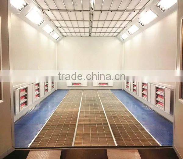 Best Sale CE Approved Environmental Type Infrared Lamps Car Spray Booth photo-2