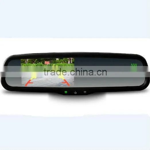 Latest 4.3inch Ford Fiesta Rearview Mirror With Monitor and Compass Display Your Best Choice