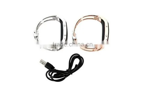 2016 New Fashion Metal Alloy Bluetooth D8 Smart Bracelet With Pedometer D8 Smart Bracelet Watch photo-5