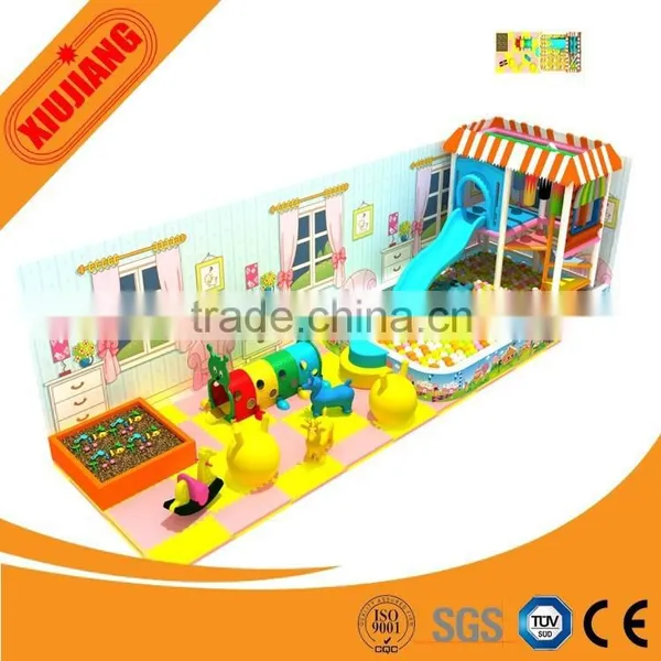Safe Kids Indoor Play Structure Plastic Playground For Sale photo-4