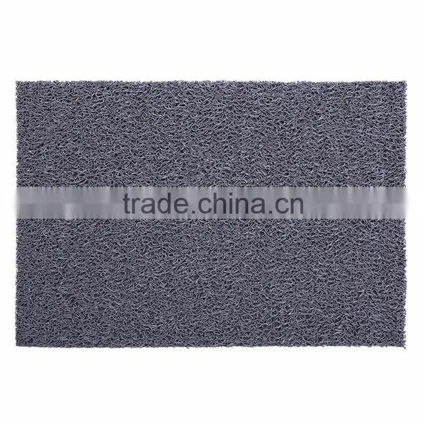 Custom Washable Pvc Coil Carpet Cushion Mat With Foam Backing photo-4
