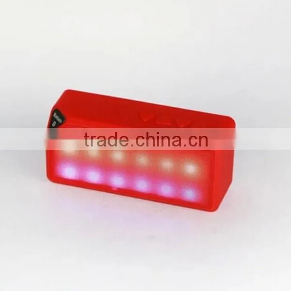 Car Speaker Bluetooth Colorful LED Light Blutooth Speaker photo-5
