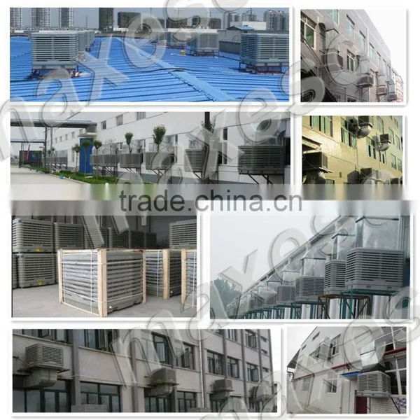380V Roof Install Low Power Consumption Desert Air Cooler Fan photo-4