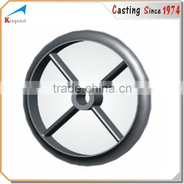 Industry Cast Iron Ringer Wheel Casting photo-5