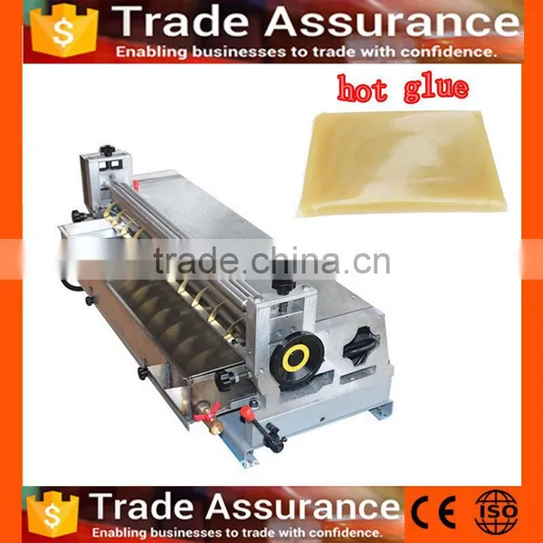 29inch Desktop Manual Paper Gluing Machine Glue Applicator Machine/ Hot Snd Cold Making Gluing Machine photo-2