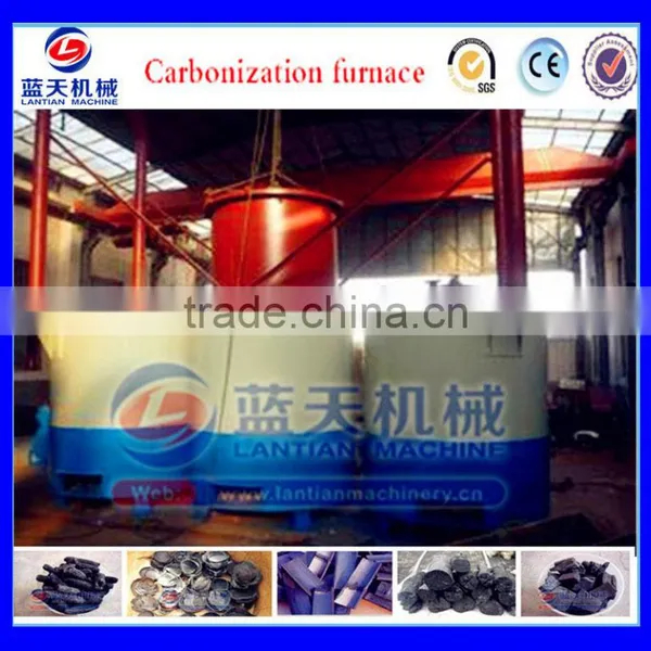 Bamboo Wood Briquette Coconut Shell Charcoal Furnace Carbonization Furnace photo-2