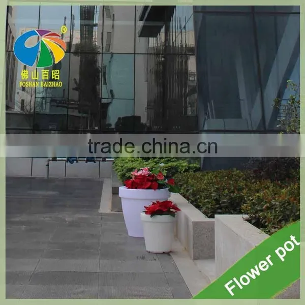 Aibaba Com New Products Solar Lighted Planters Garden Decorative Pot de Fleur Led Flower Pot With Hydroponic photo-6