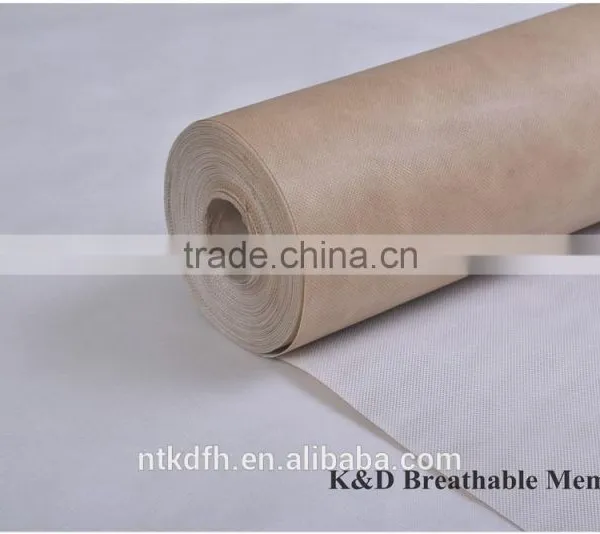 Waterproof and Breatheradle Housewrap Paper or Roofing Membrane photo-3