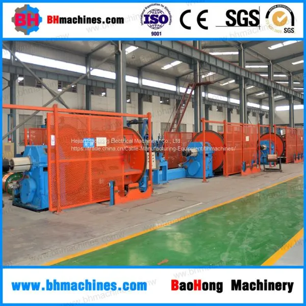 Rigid Type Frame Stranding Machine for ACAR Cable Making Bare Copper Conductor Wire & Cable Product Production Equipment photo-3
