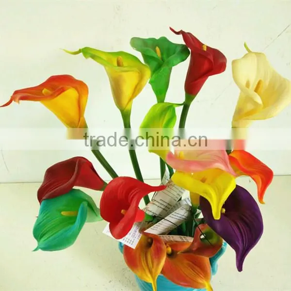 SJ300927 Artificial Callas/PU Callas/decorative Common Callalily Flower photo-4