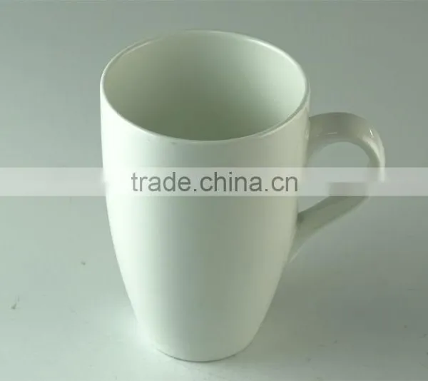 Good Quality Super White 450ml Porcelain Mug photo-2