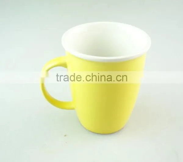 Cheap Glazed Ceramic Mug With Handle for Wholesale in Stock photo-2