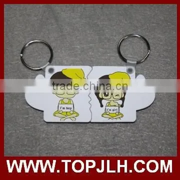 Lovely Accessories Custom New Design Sublimation Keychain Blanks photo-4