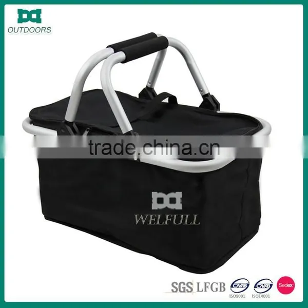 600D Polyester Folding Cooler Picnic Basket photo-5