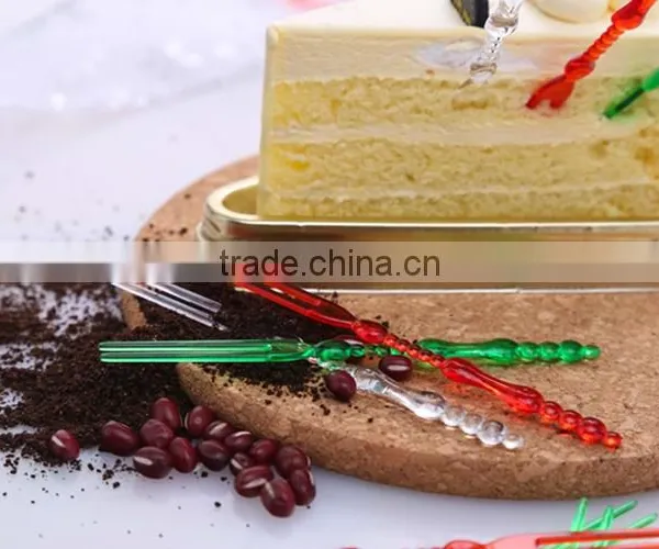 Useful Plastic 50pcs Cake Forks Set/ Disposable Plastic Fruit Forks/single Use Plastic Forks for Picnic photo-4