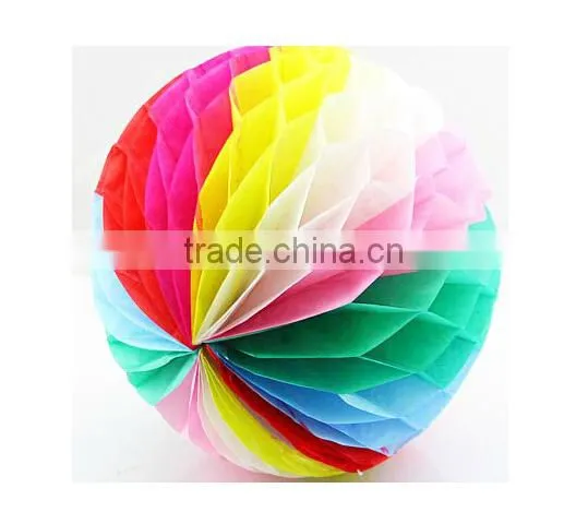 Hanging Colorful Paper Pompoms/ Paper Garland photo-3