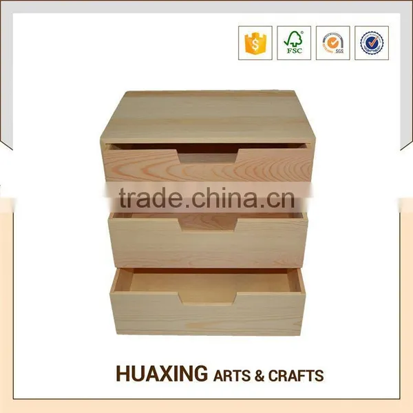 Wooden Modern Simple Wooden Drawer Box photo-4