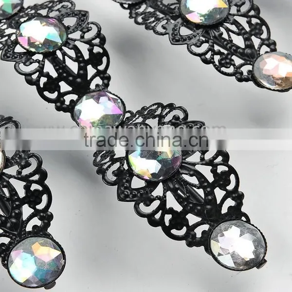 Custom Good Quality Lower Price Crystal Clear Design Wall Clock photo-5