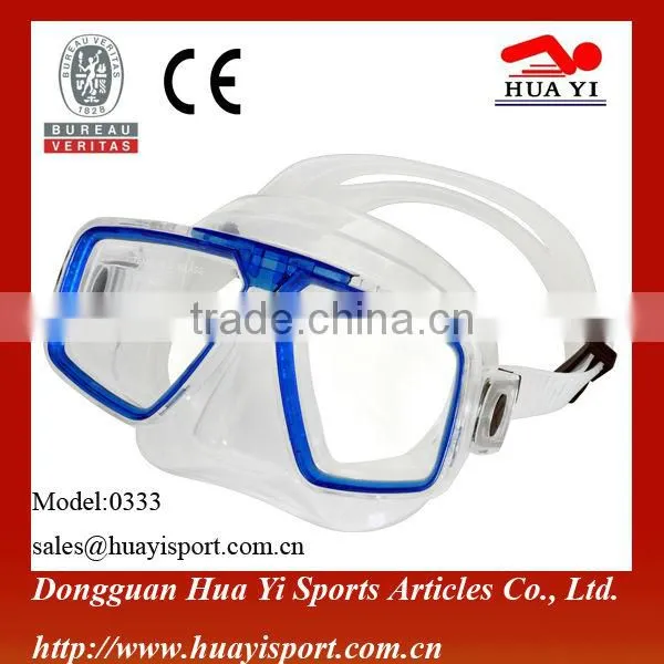 Oem Colorful Junior Size Custom Logo Printed Durable Diving Mask photo-5