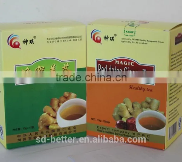 Hot Sales Flavored Instant Honey Ginger Tea With Lemon photo-6