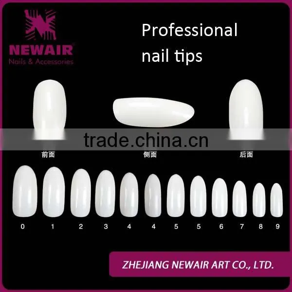 NEWAIR Hot Sale Popular Half Cover Fake False Plastic Transparent Nail Tips photo-2