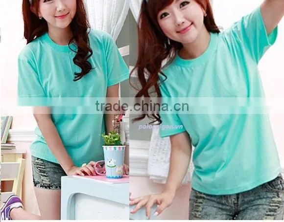 Viet Nam Supplier Wholesale Custom Women Cheap Blank t Shirt photo-3