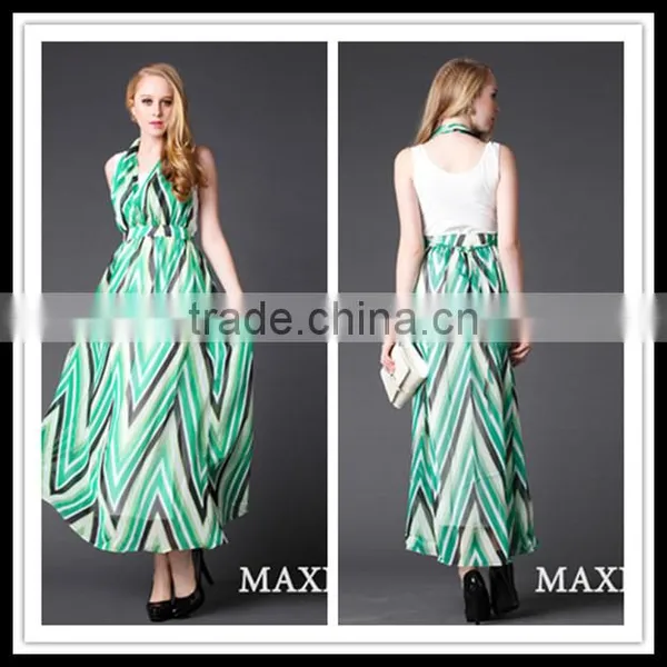 Beautiful Beach Causal Sleeveless Bohemian Dress