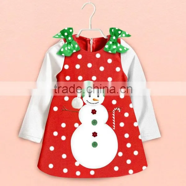 Fashion Cute Kids Cotton Dots 1-6 Years Old Baby Girl Dress SV010060 # photo-2