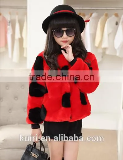 Fashion Kids Clothes Winter Fur Coat for Girls Baby Jackets Parka Elegant Clothing Outerwear Luxury Faux Fur photo-3