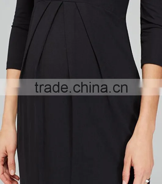 Latest Stretch Maternity Loose Designs Dress for Pregnant Women photo-5