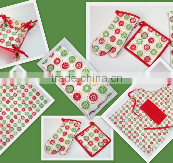 Floral Screen Printed Kitchen Set photo-6