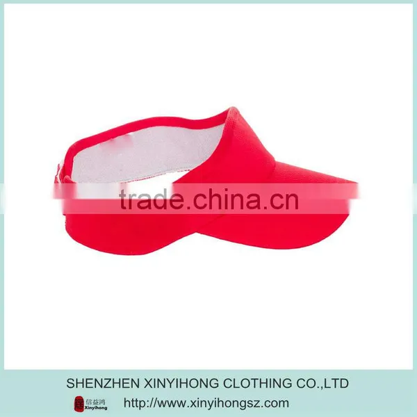 100% Polyester Mesh Golf Visors Caps photo-2