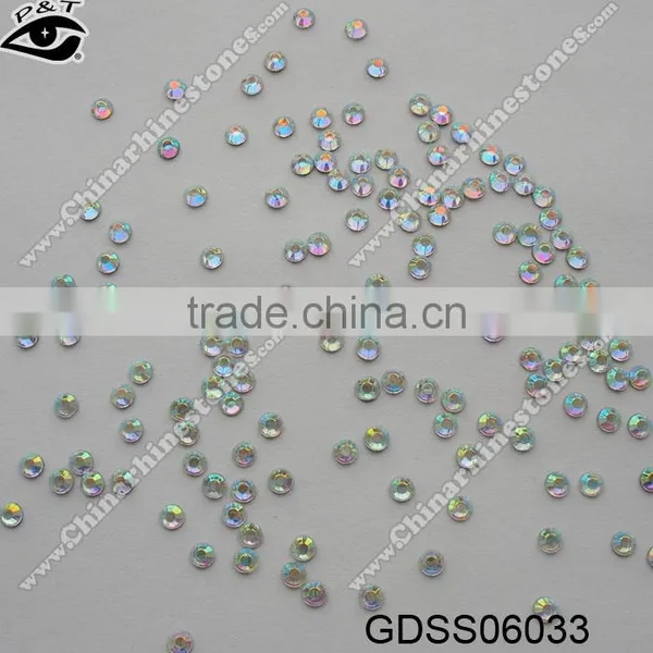 Cheap China Rhinestone Iron on Crystal AB SS16 For Shoes Clothing photo-2