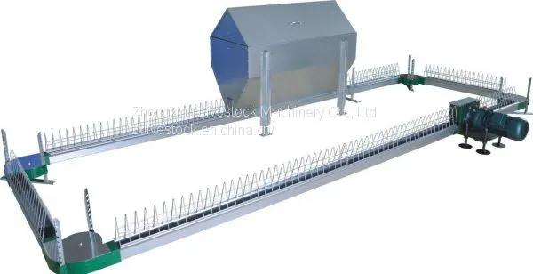 Automatic Chicken Chain Feeding System