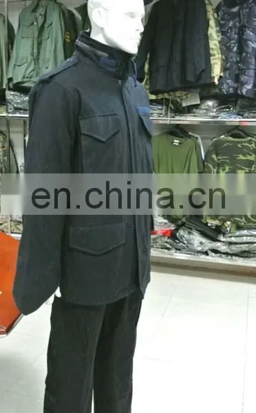 2017 Newest Fashion Black Men M65 Winter Jacket for Army photo-4