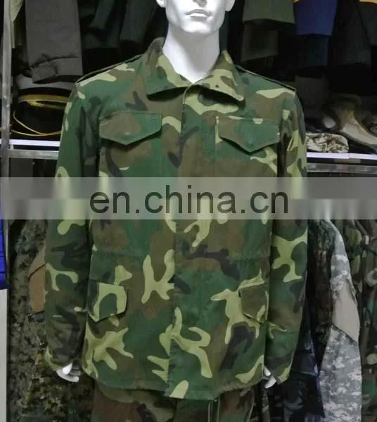 Camouflage Military Uniform Combat Tactical Army Jacket 100% Cotton Ripstop photo-4
