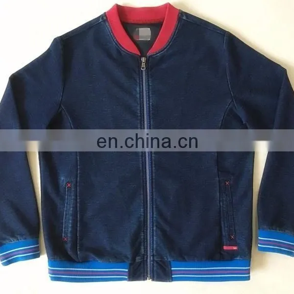 New Arrival Factory Directly Supply Fashion Design High Quality Men's Autumn Premium Zip Up Sweat Jacket Without Hoodies photo-2