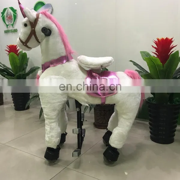 HI EN Kids Pedal Horse Mechanical Walking Horse Toy photo-3