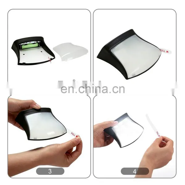 DS1111 Solar Powered Light Fence Wall Decoration Lamp Solar Street Light LED Garden Light Waterproof Outdoor photo-4