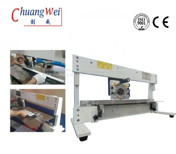 Manual Type V Cut Pcb Separator With Circular & Linear Blades,CWVC-1M photo-3