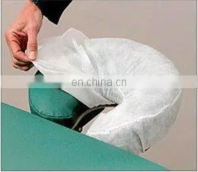 Disposable Non-Woven Face Rest Cover U-Shape Pillow Cover photo-2
