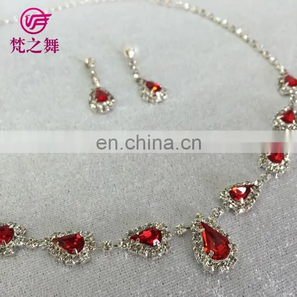 Fashion Performance Belly Dance Necklace and Earrings for Sale P-9039# photo-3